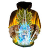 Dragon Ball Hoodie Men 3D Sweatshirts Super Saiyan Goku Printed Hooded Pullover Teen Fashion Cartoon Hoody Streetwear - Vimost Shop