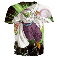 Dragon Ball Piccolo Printed Mens Slim Fit 3D Print T Shirts - Vimost Shop