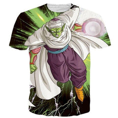 Dragon Ball Piccolo Printed Mens Slim Fit 3D Print T Shirts - Vimost Shop