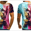 Dragon Ball Series Boys Clothing Anime Harajuku Tops Summer Fashion Men's T-shirt 3D O-Neck Shirt Large Size Streetwear - Vimost Shop