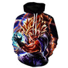 Dragon Ball Super 3D Hoodie Men /Women Spring Autumn Fashion Sweatshirt Unisex Japanese Anime Goku Print Jacket Outerwear - Vimost Shop