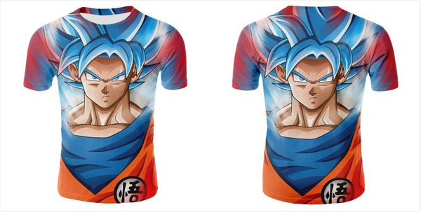 Dragon Ball T-shirt 3D Men's T-shirt novelty anime - Vimost Shop