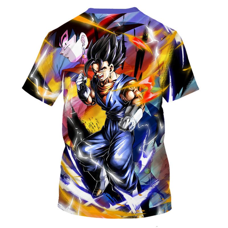 Dragon Ball T Shirt Men Summer Dragon Ball Z super Son Goku Slim Fit Cosplay 3D T-Shirts Vegeta Cool Anime Style Tshirt Homme - Vimost Shop