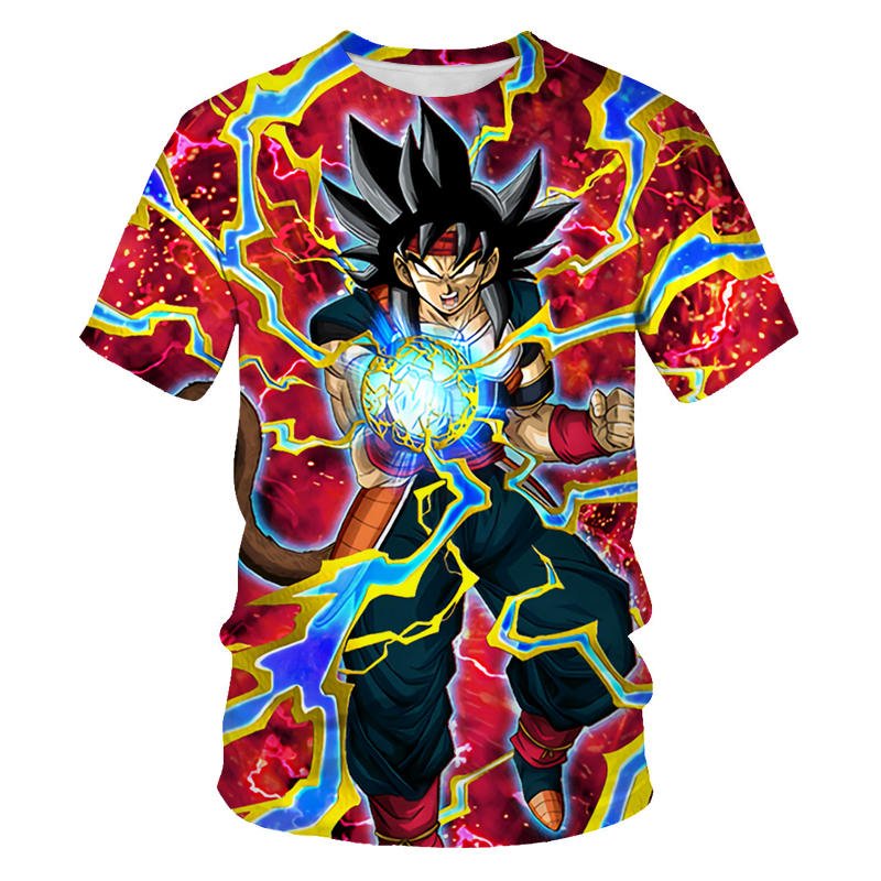 Dragon Ball T Shirt Men Summer Dragon Ball Z super Son Goku Slim Fit Cosplay 3D T-Shirts Vegeta Cool Anime Style Tshirt Homme - Vimost Shop