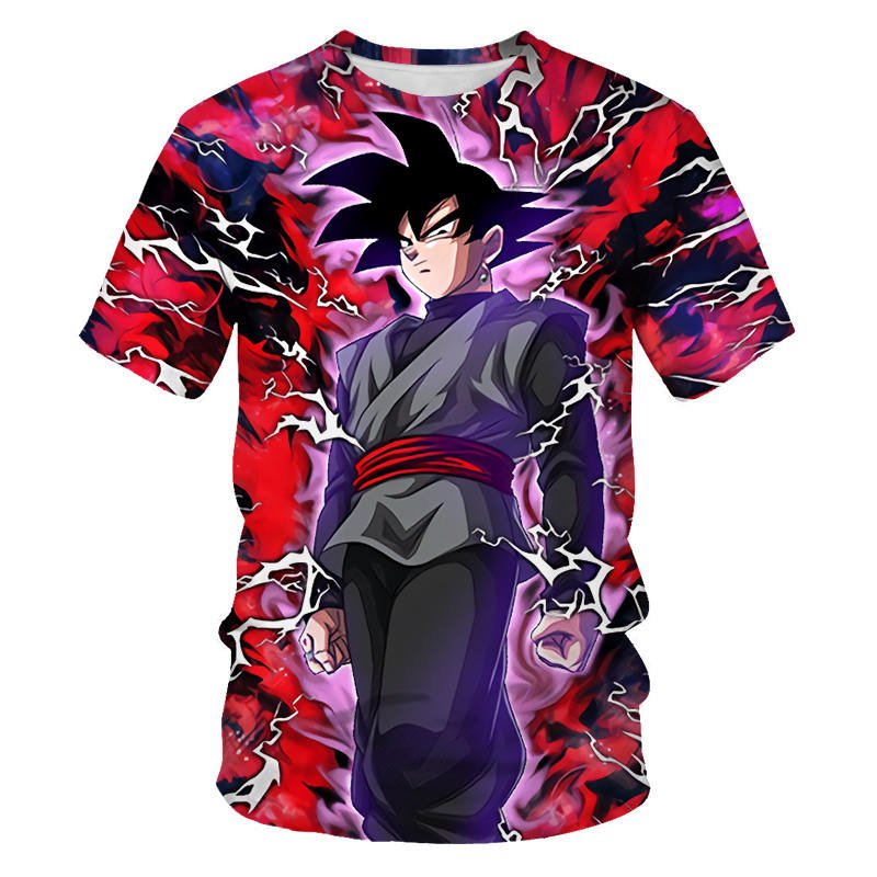 Dragon Ball T Shirt Men Summer Dragon Ball Z super Son Goku Slim Fit Cosplay 3D T-Shirts Vegeta Cool Anime Style Tshirt Homme - Vimost Shop