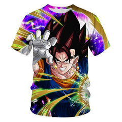 Dragon Ball T Shirt Men Summer Dragon Ball Z super Son Goku Slim Fit Cosplay 3D T-Shirts Vegeta Cool Anime Style Tshirt Homme - Vimost Shop