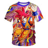 Dragon Ball T Shirt Men Summer Dragon Ball Z super Son Goku Slim Fit Cosplay 3D T-Shirts Vegeta Cool Anime Style Tshirt Homme - Vimost Shop