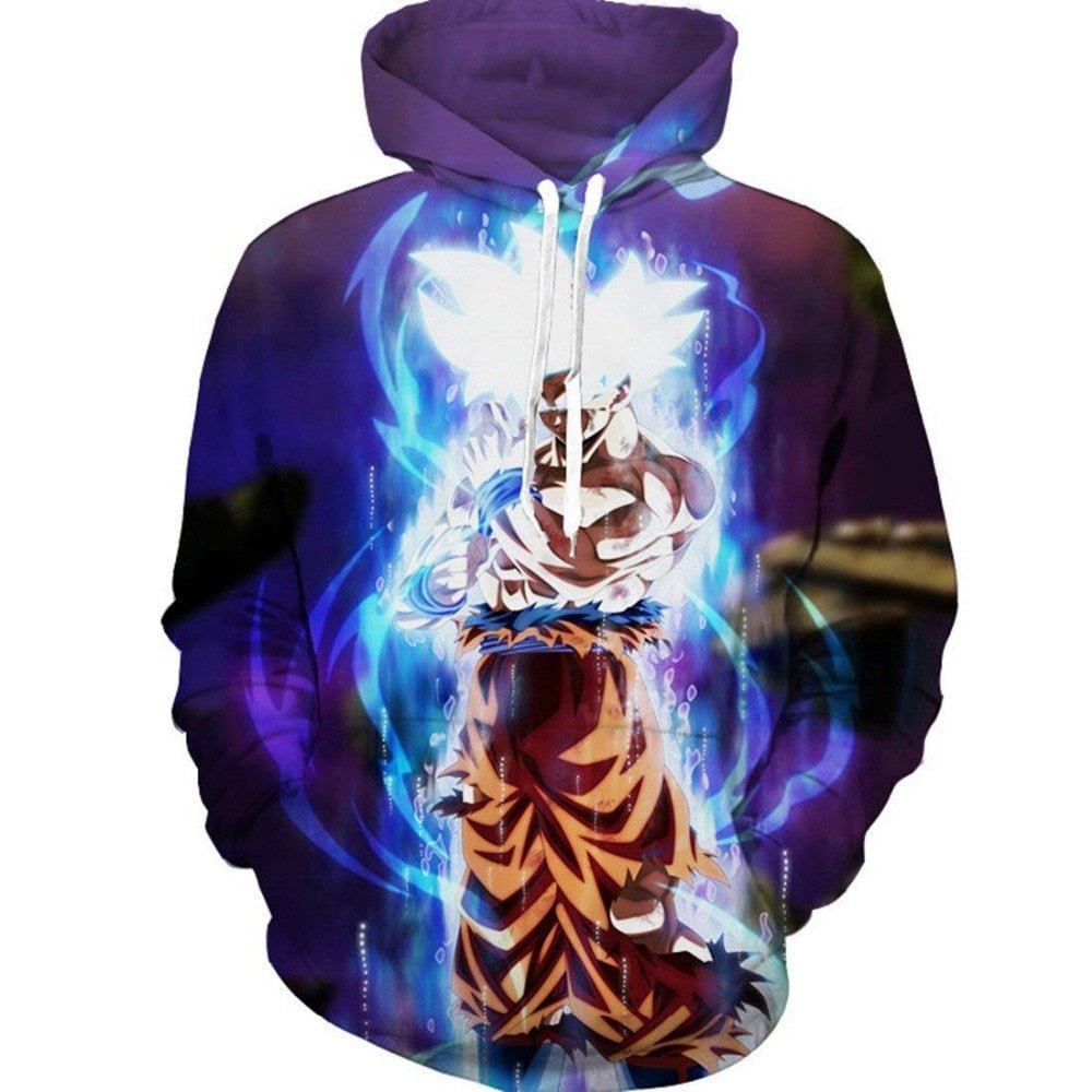 Dragon Ball Z Goku 3D Hoodies Anime Hoodie Unisex 3D Print Fashion Streetwear Hip Hop Punk Hoodies Harajuku Hooded Plus Size - Vimost Shop