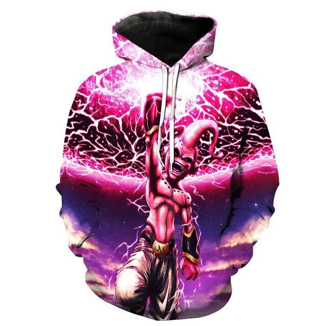 Dragon Ball Z Goku 3D Hoodies Anime Hoodie Unisex 3D Print Fashion Streetwear Hip Hop Punk Hoodies Harajuku Hooded Plus Size - Vimost Shop