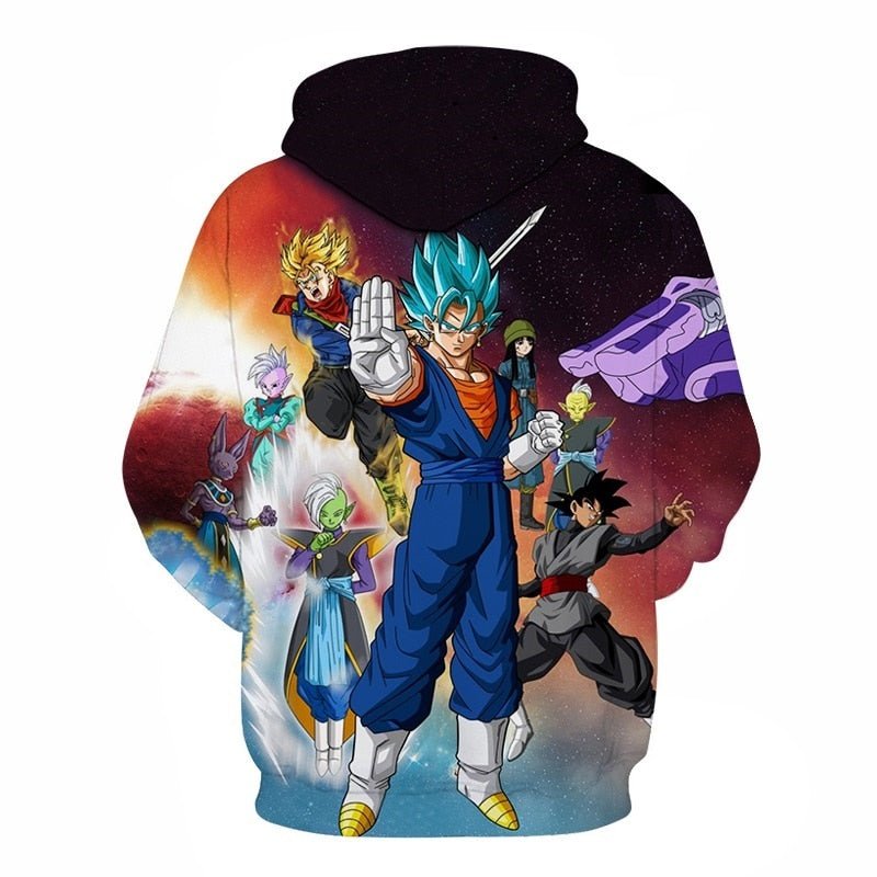 Dragon Ball Z Goku Anime 3D Print Hoodies Sweatshirts Harajuku Cartoon Hooded Women/Men long sleeve hip hop streetwear Clothes - Vimost Shop