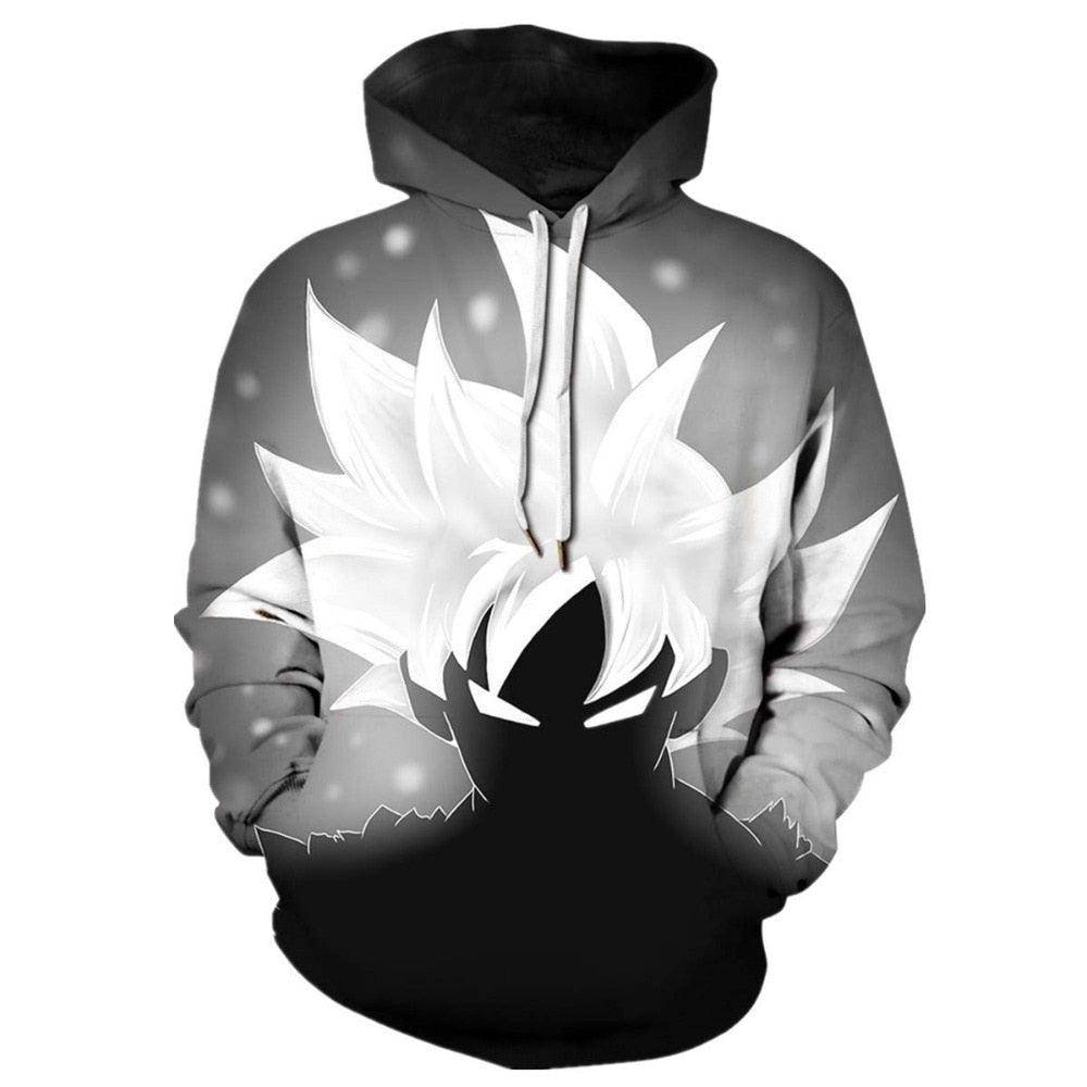Dragon Ball Z Goku Anime 3D Print Hoodies Sweatshirts Harajuku Cartoon Hooded Women/Men long sleeve hip hop streetwear Clothes - Vimost Shop