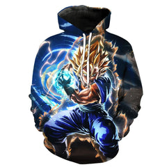 Dragon Ball Z Goku Anime 3D Print Hoodies Sweatshirts Harajuku Cartoon Hooded Women/Men long sleeve hip hop streetwear Clothes - Vimost Shop