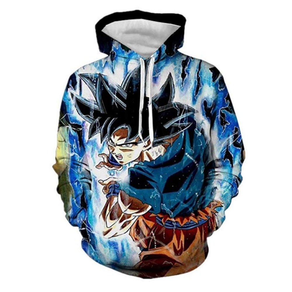Dragon Ball Z Goku Anime 3D Print Hoodies Sweatshirts Harajuku Cartoon Hooded Women/Men long sleeve hip hop streetwear Clothes - Vimost Shop