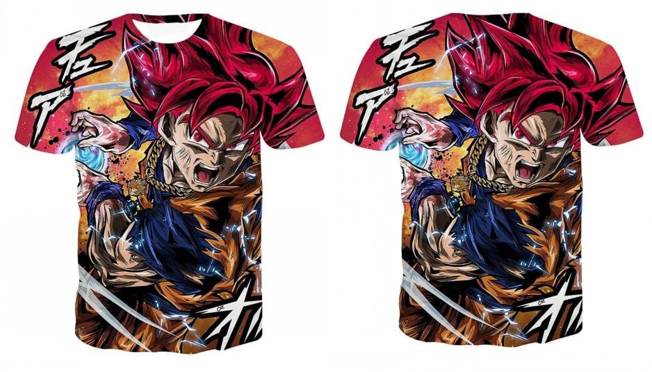 Dragon Ball Z Goku Black Vegeta 3D T-shirt Men 2019 Summer Anime T shirt O-Neck Tshirt Casual Brand Dragonball Tops Tee - Vimost Shop