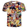 Dragon Ball Z Goku Black Vegeta 3D T-shirt Men 2019 Summer Anime T shirt O-Neck Tshirt Casual Brand Dragonball Tops Tee - Vimost Shop