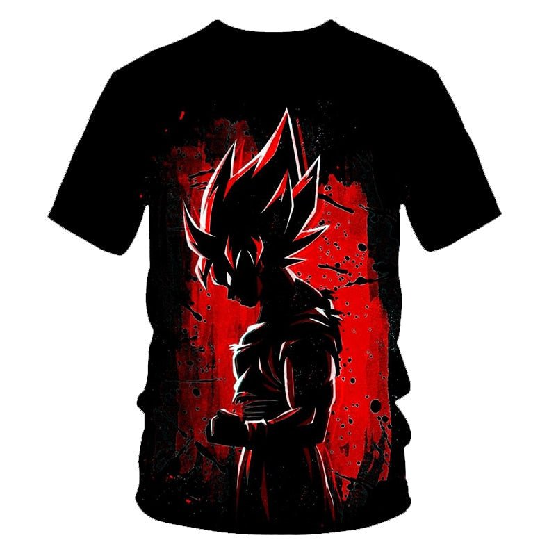 Dragon Ball Z Goku Black Vegeta 3D T-shirt Men 2019 Summer Anime T shirt O-Neck Tshirt Casual Brand Dragonball Tops Tee - Vimost Shop