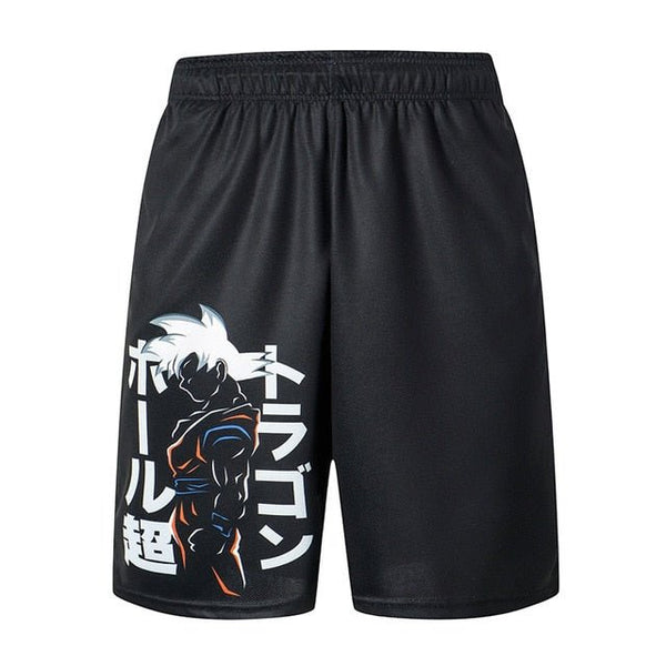 dragon ball z GOKU Loose Sport Shorts Men Cool Summer Basketball Short Pants Hot Sale Sweatpants No belt - Vimost Shop