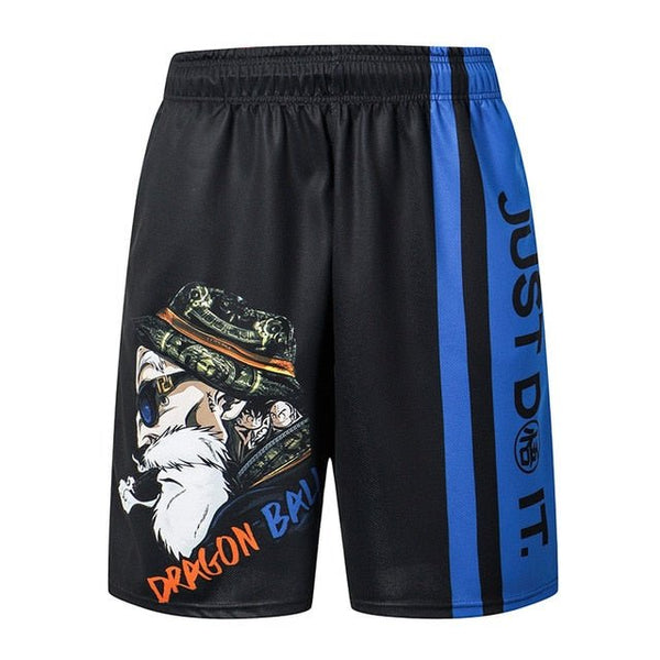 dragon ball z GOKU Loose Sport Shorts Men Cool Summer Basketball Short Pants Hot Sale Sweatpants No belt - Vimost Shop