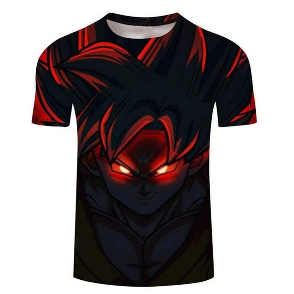 Dragon Ball Z Goku Summer Fashion Tee Tops Men / Boys Master Roshi Print Cartoon T-shirt Plus Size - Vimost Shop