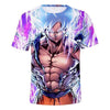 Dragon Ball Z Goku Summer Fashion Tee Tops Men / Boys Master Roshi Print Cartoon T-shirt Plus Size - Vimost Shop