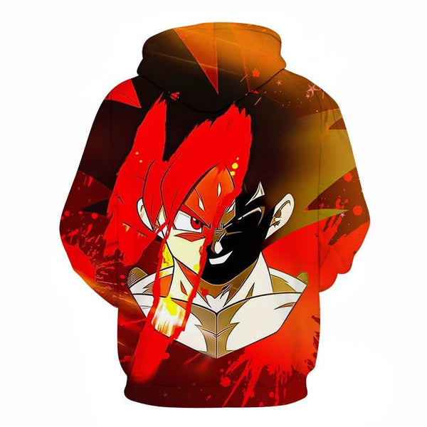 Dragon Ball Z Men's Summer Hoodies 3D Printing Super Saiyan Kid Black Zamasu Vegeta Jiren Dragonball Sweatshirt Hoodie - Vimost Shop