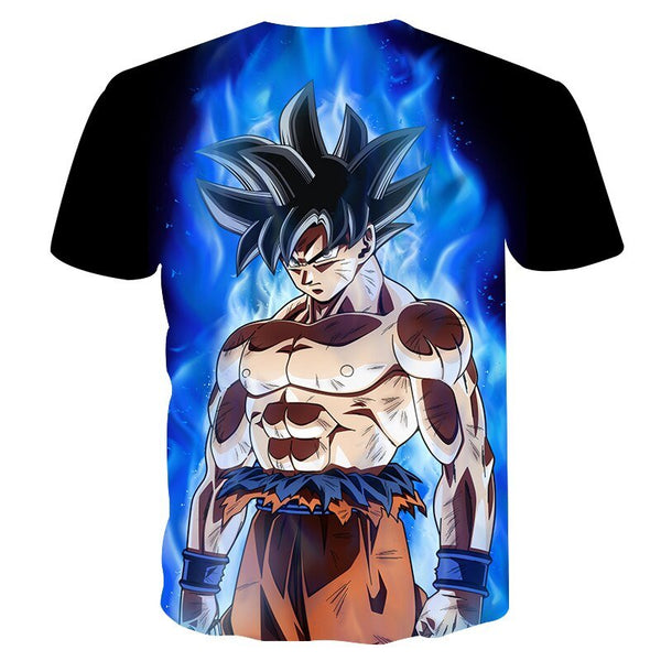 Dragon Ball Z Men's Summer T-shirts 3D Printing Super Saiyan Kid Black Zamasu Vegeta Jiren Dragonball T Shirt Tops Tees - Vimost Shop