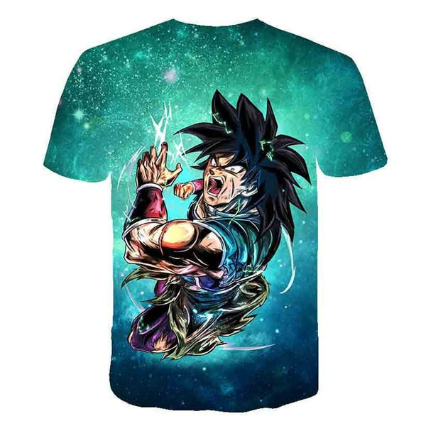 Dragon Ball Z Men's Summer T-shirts 3D Printing Super Saiyan Kid Black Zamasu Vegeta Jiren Dragonball T Shirt Tops Tees - Vimost Shop