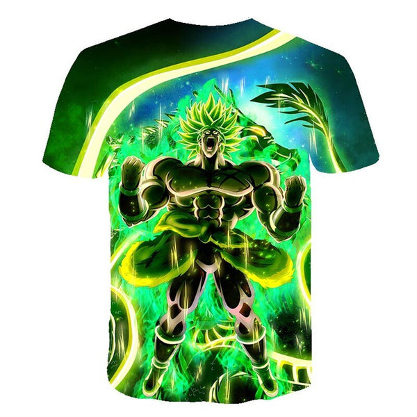 Dragon Ball Z Men's Summer T-shirts 3D Printing Super Saiyan Kid Black Zamasu Vegeta Jiren Dragonball T Shirt Tops Tees - Vimost Shop