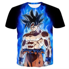 Dragon Ball Z Men's Summer T-shirts 3D Printing Super Saiyan Kid Black Zamasu Vegeta Jiren Dragonball T Shirt Tops Tees - Vimost Shop