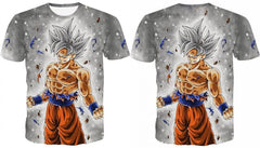 Dragon Ball Z T Shirts Mens Summer 3D Print Super Saiyan Goku Black Zamasu Vegeta Dragonball Casual Tee Shirt tops Tee - Vimost Shop