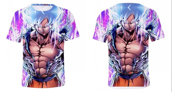 Dragon Ball Z T Shirts Mens Summer 3D Print Super Saiyan Goku Black Zamasu Vegeta Dragonball Casual Tee Shirt tops Tee - Vimost Shop