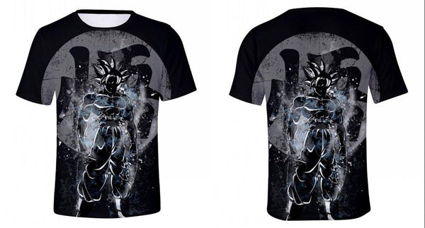 Dragon Ball Z T Shirts Mens Summer 3D Print Super Saiyan Goku Black Zamasu Vegeta Dragonball Casual Tee Shirt tops Tee - Vimost Shop