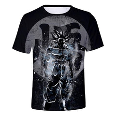 Dragon Ball Z T-shirts Men's Summer 3D Print Super Saiyan Son Goku Black Vegeta Battle Dragonball Casual T Shirt Tops Tee - Vimost Shop