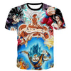Dragon Ball Z Ultra Instinct God Son Goku Super Saiyan Men Tshirt 3D Printed Summer O-Neck Daily Casual Funny T shirt Plus Size - Vimost Shop