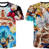 Dragon Ball Z Ultra Instinct God Son Goku Super Saiyan Men Tshirt 3D Printed Summer O-Neck Daily Casual Funny T shirt Plus Size - Vimost Shop
