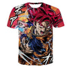 Dragon Ball Z Ultra Instinct God Son Goku Super Saiyan Men Tshirt 3D Printed Summer O-Neck Daily Casual Funny T shirt Plus Size - Vimost Shop