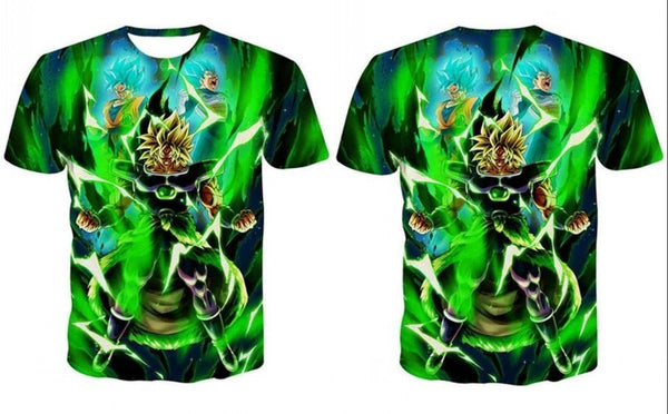 Dragon Ball Z Ultra Instinct God Son Goku Super Saiyan Men Tshirt 3D Printed Summer O-Neck Daily Casual Funny T shirt Plus Size - Vimost Shop