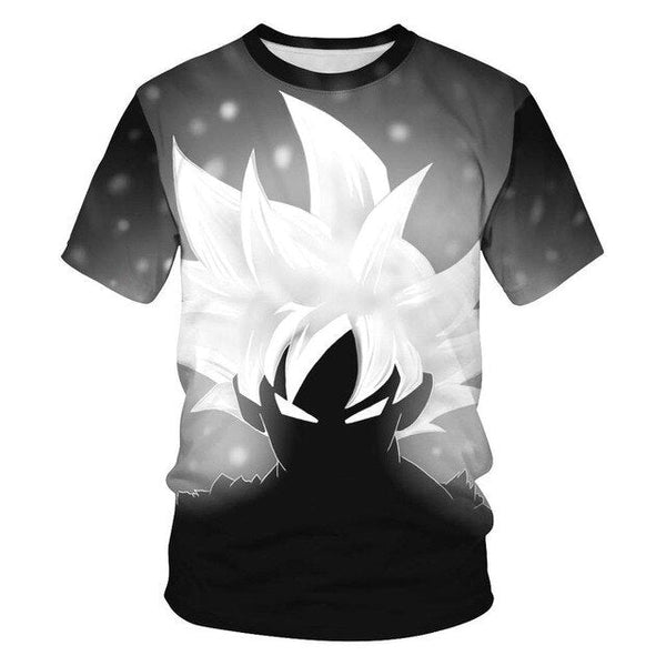 Dragon Ball Z Ultra Instinct God Son Goku Super Saiyan Men Tshirt 3D Printed Summer O-Neck Daily Casual Funny T shirt Plus Size - Vimost Shop