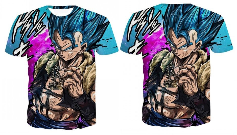 Dragon Ball Z Ultra Instinct God Son Goku Super Saiyan Men Tshirt 3D Printed Summer O-Neck Daily Casual Funny T shirt Plus Size - Vimost Shop