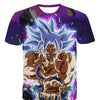 Dragon Ball Z Ultra Instinct God Son Goku Super Saiyan Men Tshirt 3D Printed Summer O-Neck Daily Casual Funny T shirt Plus Size - Vimost Shop