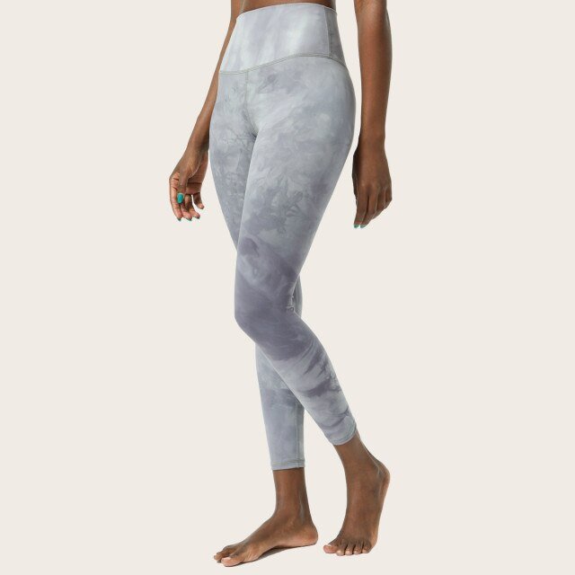 DREAM TIE DYE Naked Feel Sport Workout Tights Yoga Pants Women Squat Proof Gym Fitness Athletic 7/8 Length Leggings - Vimost Shop