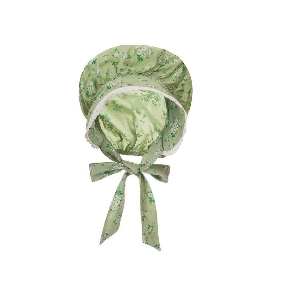 Dresses Pioneer Women Costume Colonial Dress American Historical Clothing With Bonnet Vintage Print Fashion Long Maxi Dresses - Vimost Shop