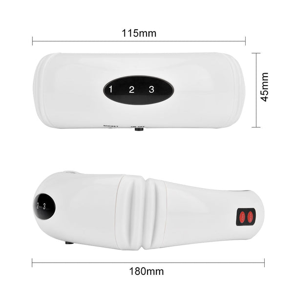 Drop Ship Electric Pulse Neck Massager Far Infrared Pain Relief Tool HealthCare Relaxation Multifunctional Physiotherapy - Vimost Shop