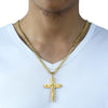 Dropshipping Cross Pendant Necklace For Men Black Gold Silver color Stainless Steel Pendant Necklace Men Hip Hop Jewelry - Vimost Shop