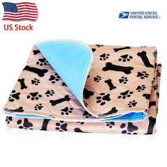 Dropshipping USA Stock Reusable Dog Bed Mats Dog Urine Pad Puppy Pee Fast Absorbing Pad Rug for Pet Training In Car Home Bed - Vimost Shop