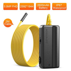 Dual Lens 2MP 5MP Wireless Endoscope Semi-Rigid Snake Inspection Zoom Scope Camera 1944P WiFi Borescope for Android iOS - Vimost Shop