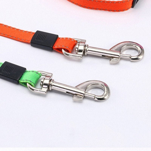 Dual Pet Dog Leash Retractable Walking Leash 3 M Length Double Leashes Pet Products Suit For 22.5KG - Vimost Shop