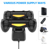 Dual USB Handle Fast Charging Dock Station Stand Charger for PS4/PS4 Slim/PS4 Pro Game Controller Gamepad Joystick Dock Mount - Vimost Shop