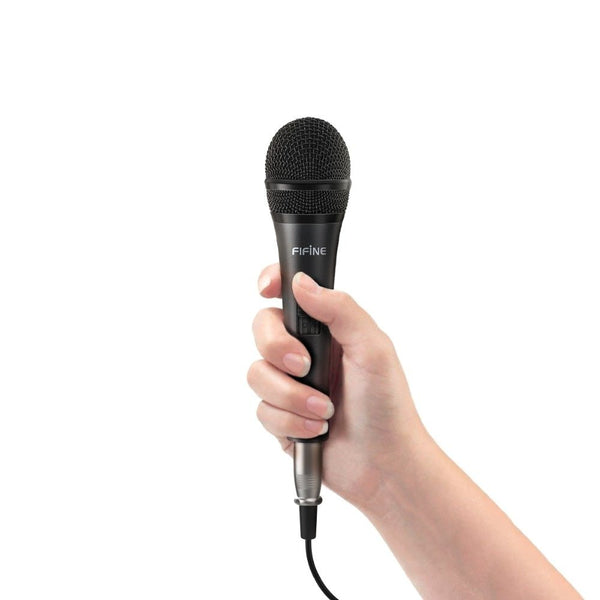 Dynamic 1/4'' Connection Vocal Microphone for Speaker Family Karaoke Small stage with On/Off Switch - Vimost Shop