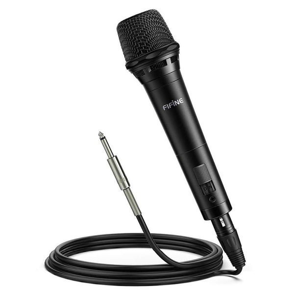 Dynamic Vocal Microphone Cardioid Handheld Microphone with On/Off Switch for Karaoke, Live vocal, Speech etc - Vimost Shop